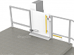 Подъемник с вертикальным перемещением «ППВ 2200» для инвалидов и других маломобильных групп населения.